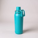 Ver imagem 1 de Garrafa Térmica Tr-122 650ml da Virginia Inox Hydra com Capa Protetora Academia Fitness Vyta:Azul Ti