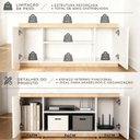 Ver imagem 4 de Rack para Tv até 45 Polegadas Cava Home Sala