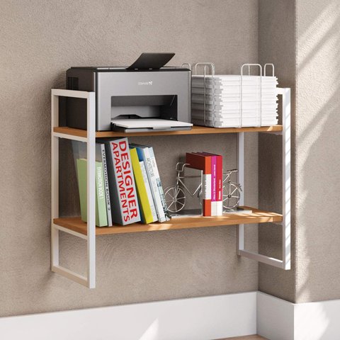 Nicho Mini Estante com 2 Prateleiras 72cm Estilo Industrial Li008 Kappesberg Industrial