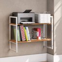 Ver imagem 1 de Nicho Mini Estante com 2 Prateleiras 72cm Estilo Industrial Li008 Kappesberg Industrial