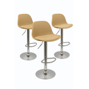 Ver imagem 1 de Banqueta 2-25 Nude July Luisa Kit 3 Uni