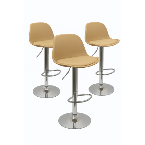 Banqueta 2-25 Nude July Luisa Kit 3 Uni