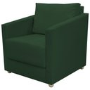 Ver imagem 1 de Poltrona Decorativa para Sala Recepção Manicure Consultório Celine Suede
