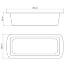 Ver imagem 3 de Kit 4 Formas Assadeiras Pão e Bolo Tramontina Brasil Alumínio Antiaderente Retangular 26cm Grafite
