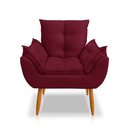 Ver imagem 3 de Kit 2 Poltrona Opala Puff Descanso para Os Pés:bordo