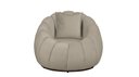 Ver imagem 3 de Kit Poltrona Decorativa C/puff Concha Veludo Bege - Montanaris Decor