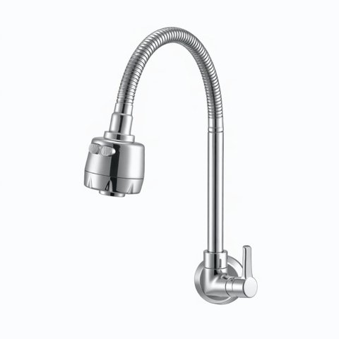 Torneira Cozinha Parede Essence 1/4 de Volta 27422 Meber - Cromado