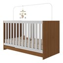 Ver imagem 2 de Berço 3 em 1 para Colchão 130 X 60cm Doce de Leite Multimóveis Mp0527r