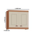 Ver imagem 6 de Cozinha Luna Modulada Composta por 06 Módulos 100% Mdf com Armário Aéreo e Balcões