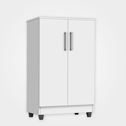 Sapateira Organizadora Smart com Pés e 4 Nichos Branca J&A Móveis