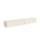 Ver imagem 1 de Rack Suspenso Dior 1,10mts Off White - Edn Moveis