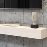 Rack Suspenso Dior 1,10mts Off White - Edn Moveis - 3