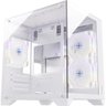 Gabinete Gamer Fortrek Clarity Branco Lateral Vidro - 1