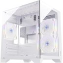 Ver imagem 1 de Gabinete Gamer Fortrek Clarity Branco Lateral Vidro