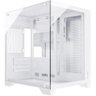 Gabinete Gamer Fortrek Clarity Branco Lateral Vidro - 2