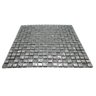 Pastilha de Vidro para Cozinhas Banheiro 30x30cm Cinza/metal - 3