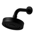 Ver imagem 1 de Ducha Chuveiro Redondo de Abs com Sistema Autolimpante - Black Matte - Dp9720p Drop Metais