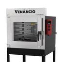 Ver imagem 2 de Forno Turbo 5 Esteiras Elétrico Mono Twister Ext Pintado Int Galv Fvt5em 220v - Venâncio 57380