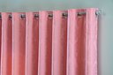 Ver imagem 2 de Cortina Jacquard Luxo em Tecido Semi Blackout Sala 5,00x2,80:rosa