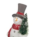 Ver imagem 2 de Adorno Home Style Boneco de Neve Holiday Snowy 13 Cm