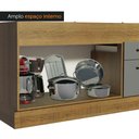 Ver mais imagens de Balcão de Pia Cozinha 150 cm 2 Portas e 2 Gavetas (Sem Tampo e Pia) Rustic/Cinza Agata Madesa