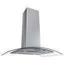 Ver imagem 1 de Coifa Ilha 90cm Vidro Curvo Fogatti Inox 110v