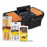 Kit com Chaves de Fenda + Chaves Combinadas + Trena de 5m + Maleta Granite Pro Baixa 13" - 8