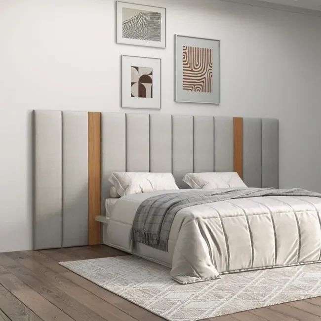 Ver imagem 1 de Cabeceira Estofada Queen 275cm  