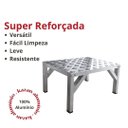 Ver imagem 3 de Escada Banqueta de Alumínio Super Resistente