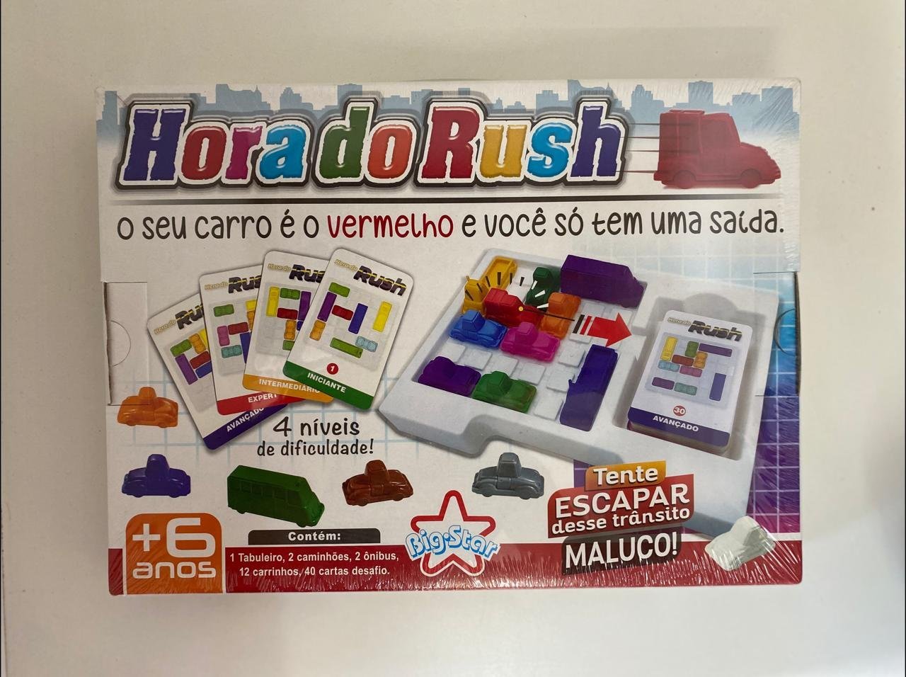 Jogos Para Crianças 4 5 6 7 8 Anos Hora Do Rush De Carros - Big