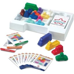 Hora do Rush Jogo de Concentração e Raciocínio Lógico Carrinhos Coloridos Tabuleiro Infantil - 1