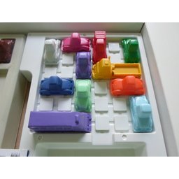 Hora do Rush Jogo de Concentração e Raciocínio Lógico Carrinhos Coloridos Tabuleiro Infantil - 2