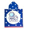 Toalha Poncho de Praia Piscina Infantil com Capuz Astronauta - 3