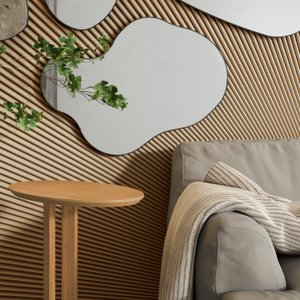 Espelho Decorativo 88cm Orgânico Dalla Costa