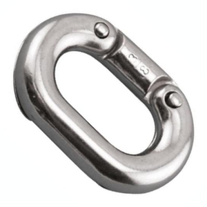 Elo de Corrente Conector 8 Mm Acoplamento em Aço Inox Ancora