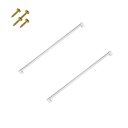 Ver imagem 1 de Kit 2 Puxador 640mm Alumínio Armário Móveis Cômoda Roupeiro