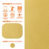 Papel de Parede Adesivo Lavavel Texturizado Casca Amarelo - 6