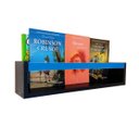 Ver imagem 1 de Prateleira para Livros Infantis Nicho Organizador Pelúcia Quarto de Criança Mdf Preto 55 Cm:azul