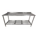 Ver imagem 2 de Mesa Aço Inox Profissional 150x60x90 Cm com Espelho Nortinox