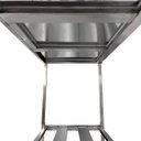 Ver imagem 4 de Mesa Aço Inox Profissional 150x60x90 cm com Espelho Nortinox