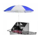 Ver imagem 2 de Carrinho de Tapioca Inox com Guarda Sol Rodas Maciças Cefaz