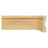 Rodapé de Mdf 10cm X 15mm X 2,40m com Friso Moldufama 1002 - 1