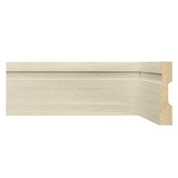 Rodapé de MDF Frisado de 10cm x 2,40m Rende 2,4 Metros Moldufama 1002 - 1