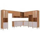 Ver imagem 2 de Cozinha Completa 10 Peças Divina C118 Cinamomo/Off White MGM