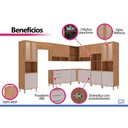 Ver imagem 5 de Cozinha Completa 10 Peças Divina C118 Cinamomo/Off White MGM