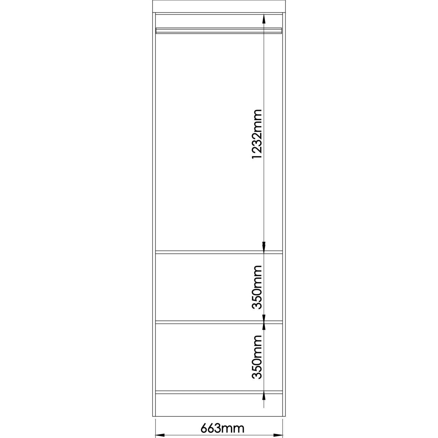 Guarda Roupa Modulado 2 Portas Infinity  - 5