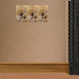 Rodapé de MDF Frisado de 10cm x 2,40m Rende 2,4 Metros Moldufama 1002 - 4