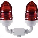 Ver imagem 1 de Sinalizador Duplo Vermelho 60 W Tramontina em Alumínio Tramontina