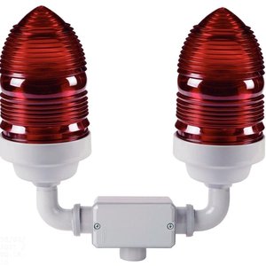 Sinalizador Duplo Vermelho 60 W Tramontina em Alumínio Tramontina