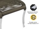 Ver imagem 3 de Mesa Acapulco em Alumínio e Corda Sintética - Área Externa, Decoração - Azul marinho